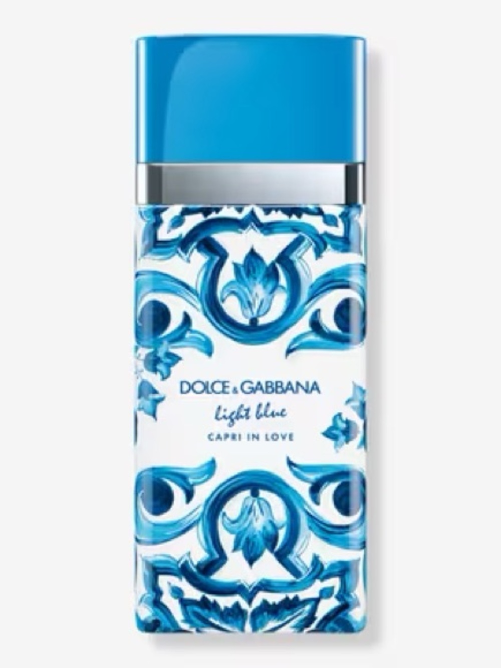 Dolce & Gabbana Light Blue Capri In Love - Blue & White Ceramic Bottle